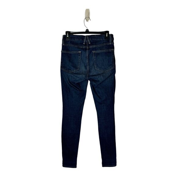 Good American Jeans Women 4 Blue Denim Medium Wash Good Legs Skinny Ankle - Picture 3 of 11